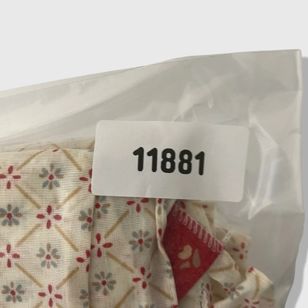 Valance Kitchen Curtains Set of 4 Red White Chicken‎ Farmhouse Country Decor